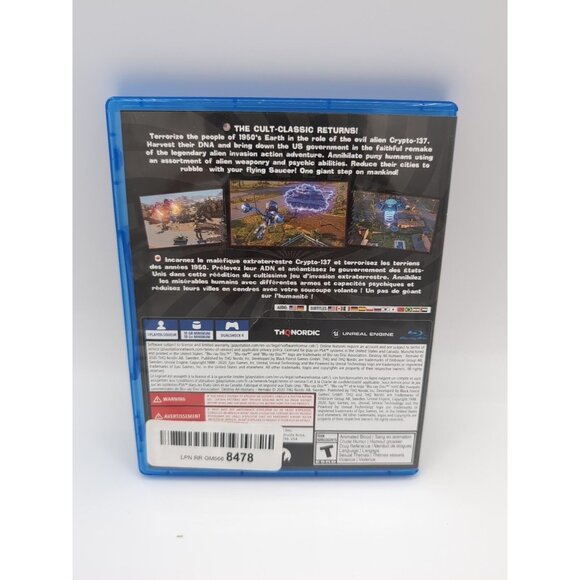 Destroy All Humans! (Playstation 4) PS4 - Picture 2 of 4